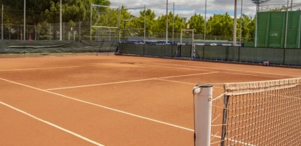 Pistas de tenis de tierra